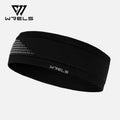 WRELS Sweatband for Men and Women Wide Sweat Band Yoga Band No-Slip Workout Headbands  Wicks Moisture Headband