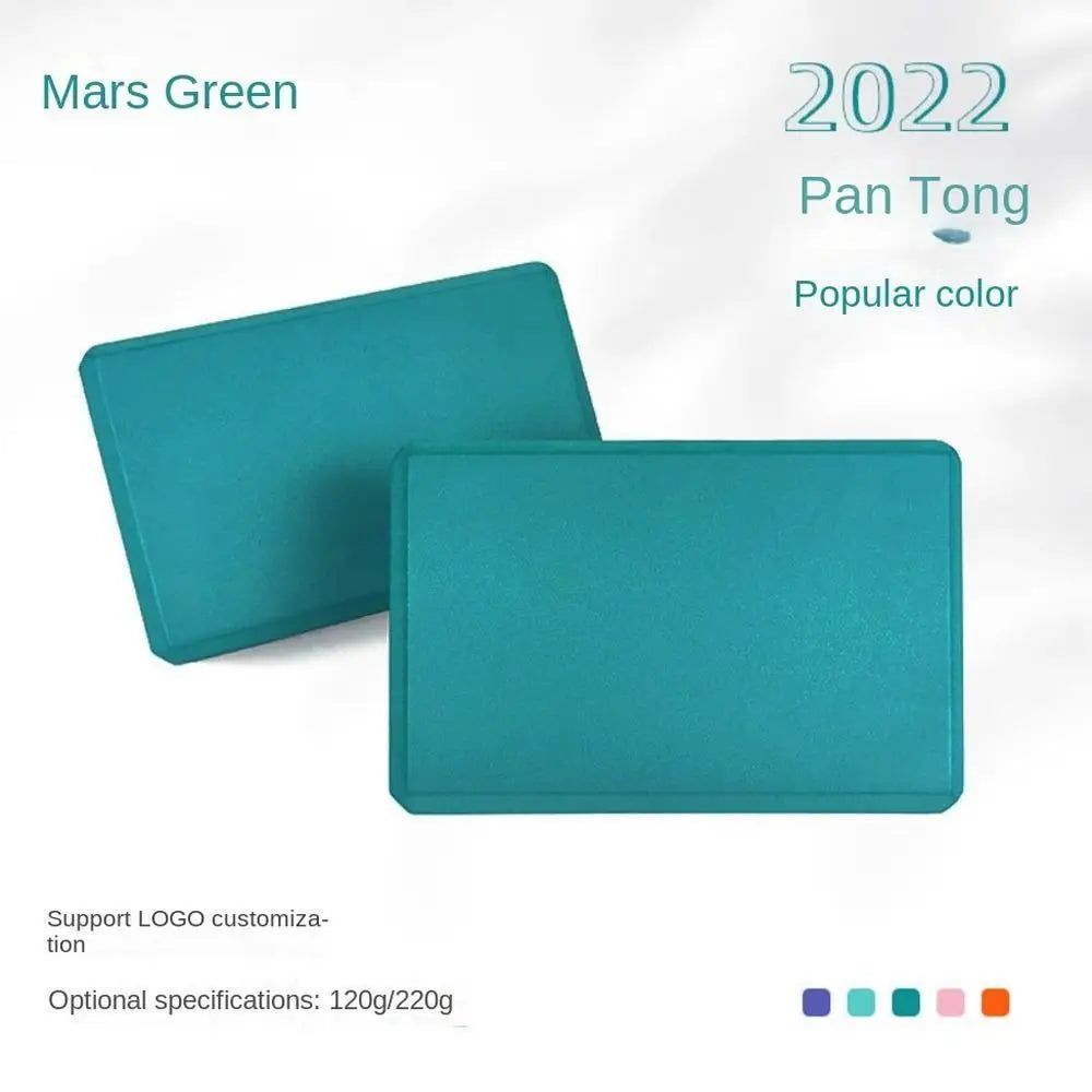 Workout Training High Density Yoga Foam Blocks Non-slip EVA Yoga Block Solid Color Lightweight Props Brick Yoga