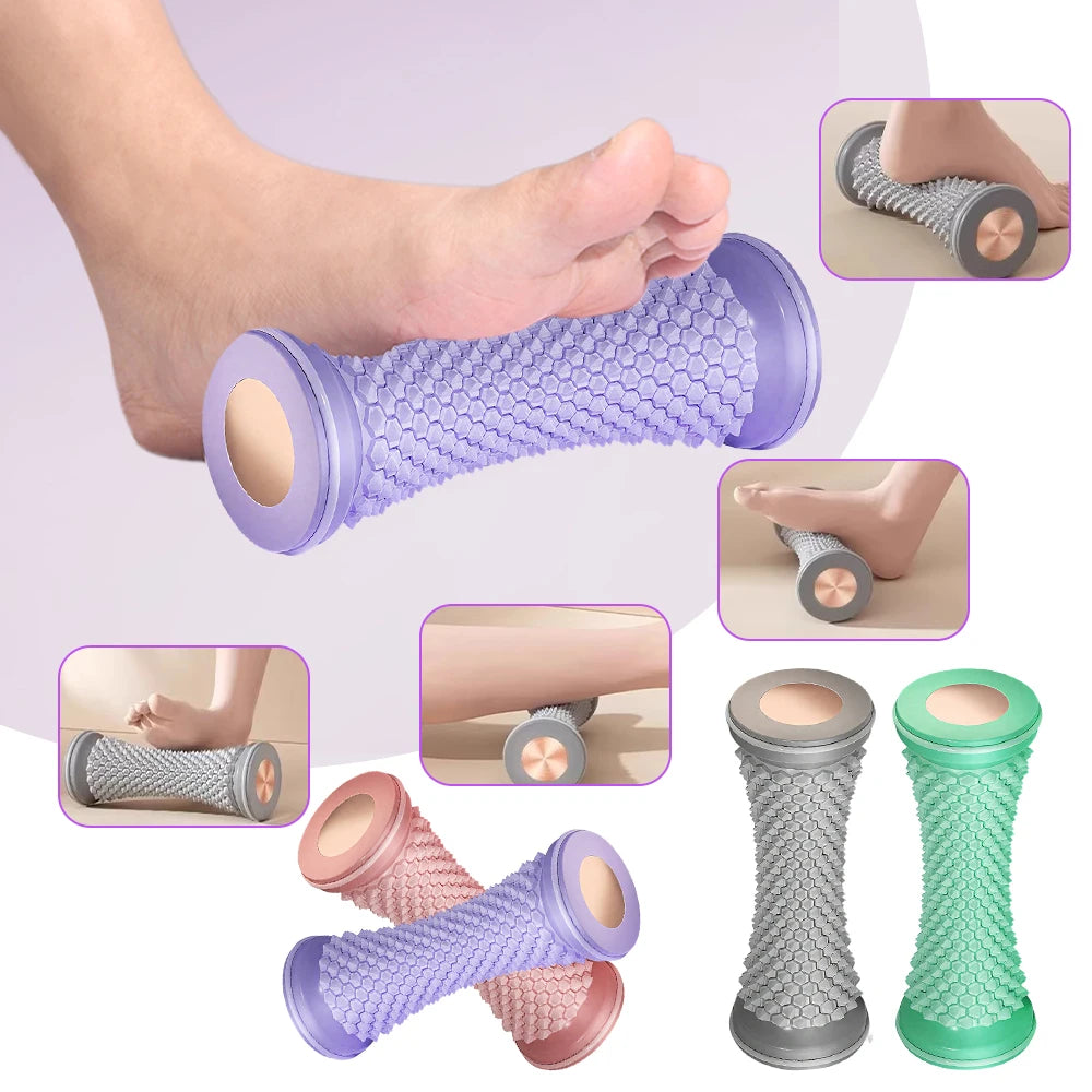Foot Leg Massage Roller Foot Roller Yoga Plantar Fascia Acupressure Relaxation Feet Shiatsu Massager Deep Muscle Relaxation