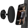 Gym Mate Magnetic Phone Mount &Double-sided Magnetic Suction Phone Holder for MagSafe. Shoot Hands-Free Videos While Working Out