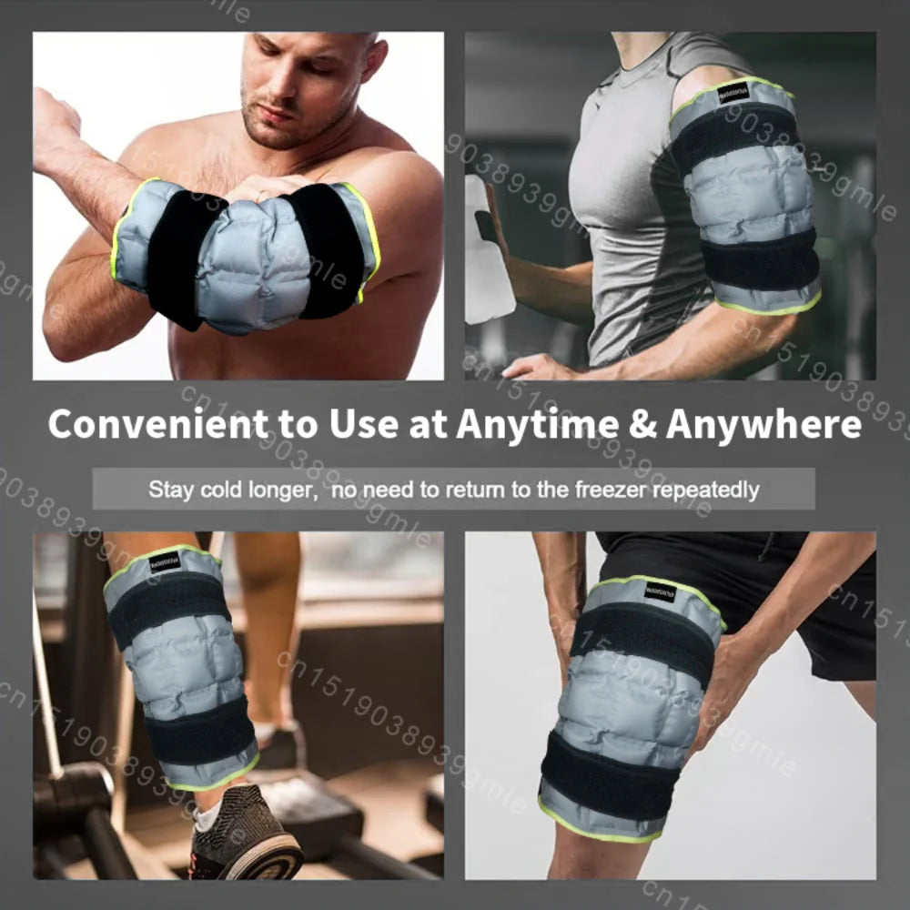 Self-Absorbent Multi-Functional Ice Pack Physiotherapy Protect Knees Pain Relief Knee Pads Swelling & Sprain Knee Pads  ﻿