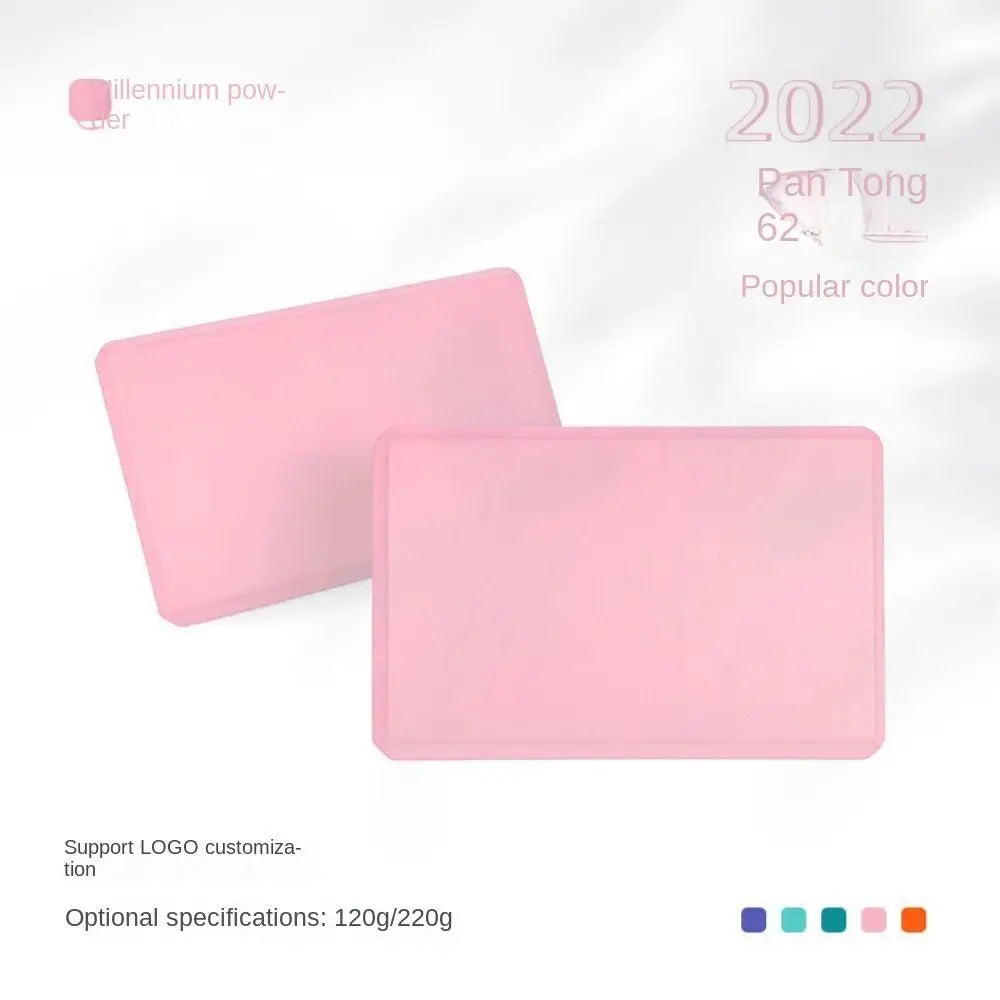 Workout Training High Density Yoga Foam Blocks Non-slip EVA Yoga Block Solid Color Lightweight Props Brick Yoga