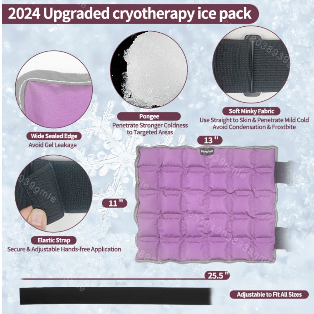 Self-Absorbent Multi-Functional Ice Pack Physiotherapy Protect Knees Pain Relief Knee Pads Swelling & Sprain Knee Pads  ﻿