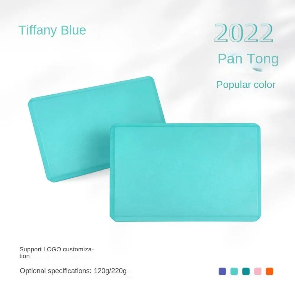 Workout Training High Density Yoga Foam Blocks Non-slip EVA Yoga Block Solid Color Lightweight Props Brick Yoga