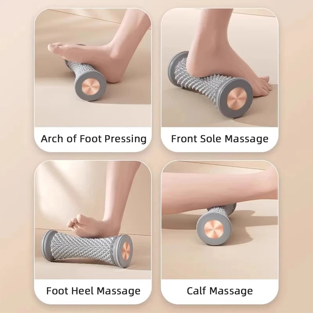 Foot Leg Massage Roller Foot Roller Yoga Plantar Fascia Acupressure Relaxation Feet Shiatsu Massager Deep Muscle Relaxation