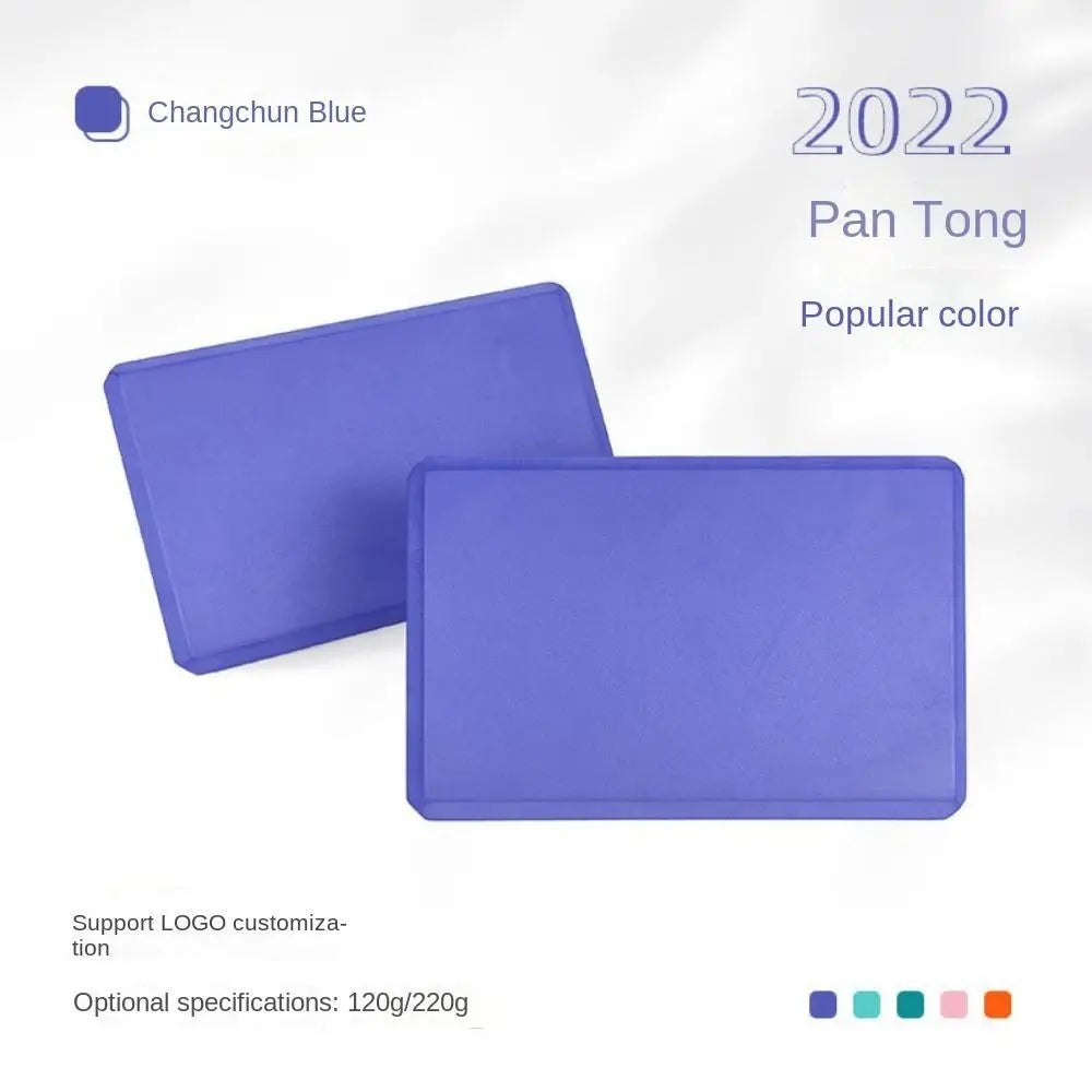 Workout Training High Density Yoga Foam Blocks Non-slip EVA Yoga Block Solid Color Lightweight Props Brick Yoga