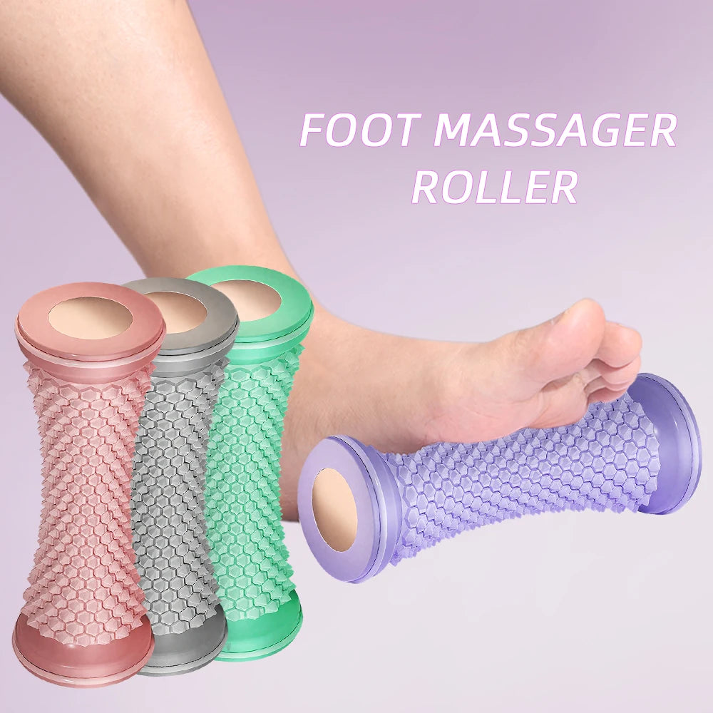 Foot Leg Massage Roller Foot Roller Yoga Plantar Fascia Acupressure Relaxation Feet Shiatsu Massager Deep Muscle Relaxation