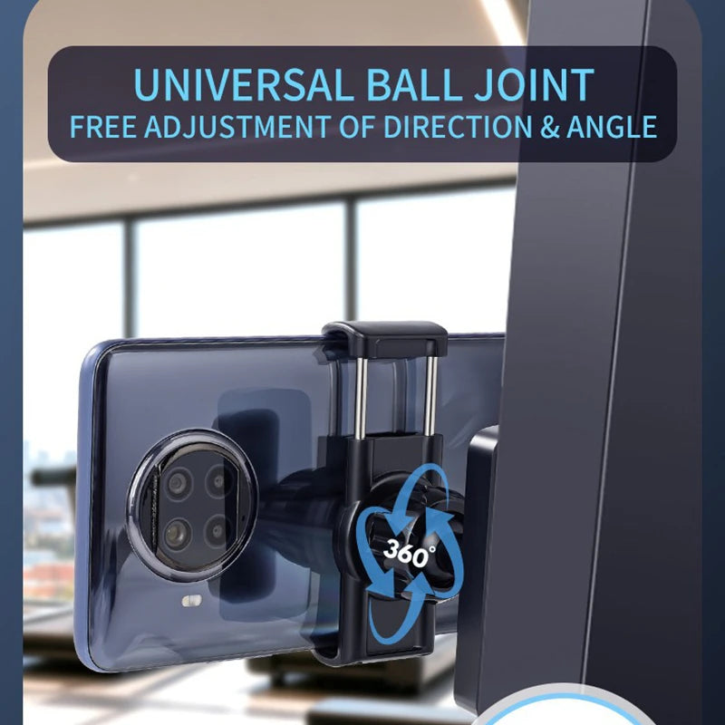 Magnetic Phone Holder 360° Adjustable Portable Strong Magnet Phone Mount For Gym Compatible with Andriod and iPhone 17 16 15
