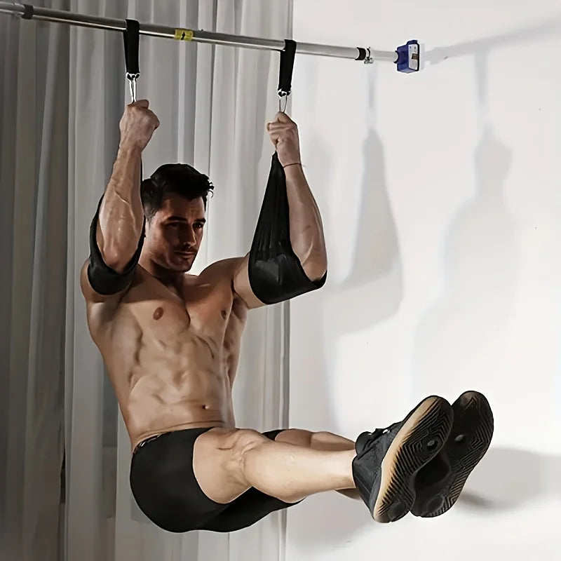 Pull up Ab Straps for Abdominal Muscle Exercise, Fitness Hanging Sling, Core Workout Support Belt