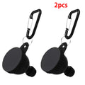 1/2/3PCS Portable Mini Protein Powder Bottle with Keychain & Funnel Medicine Box Container Small Cup Outdoor Sport Storage 50ml