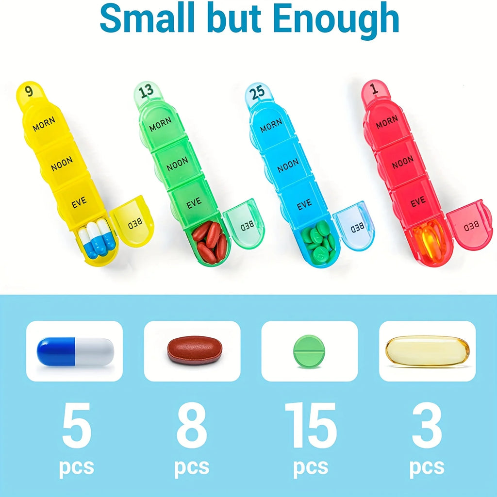 Monthly Pill Organizer 3 Times a Day One Month Medicine Organizer, 31 Day Pill Case Pill Container to Hold Vitamin, Supplement